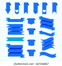 Banner icons set