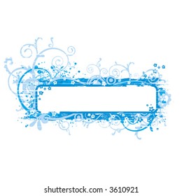 Banner illustration, background