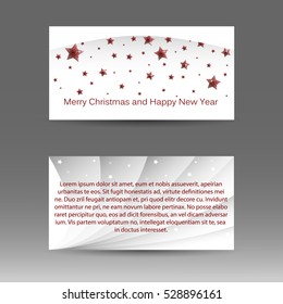 Banner with the image of ruby stars