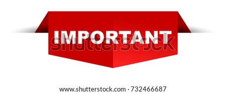 banner important