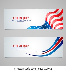 Banner Independence Day USA