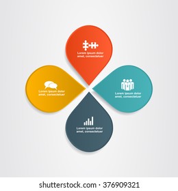 Banner infographic design template. Vector illustration.