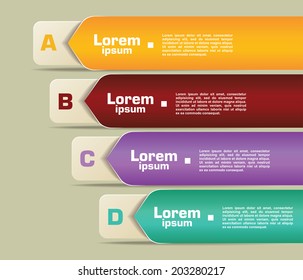 banner infographic elements