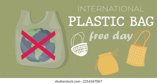 Banner for International Plastic Bag Free Day