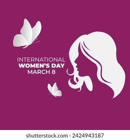 Banner for the International Women's Day. Flyer for March 8 with the decor of flowers.
Invitations with the number 8 in the style of cut paper with a pattern of spring plants,
leaves and flowers isola