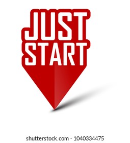 banner just start