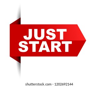 banner just start