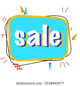 Banner label sign template. Vector illustration modern sticker price poster marketing. Offer badge abstract decoration.Trendy flat geometric vector banners. Web banner concept ico, balloon graphic.
