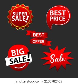 banner labels that have visual appeal for the success of a promotion using bright colors so that they can attract consumer interest