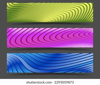 Banner layout for websites, web design and creative ideas