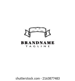 banner logo icon design template black modern isolated vector illustration