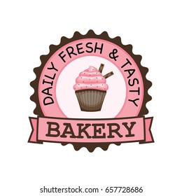 Banner, logo, label of the bakery