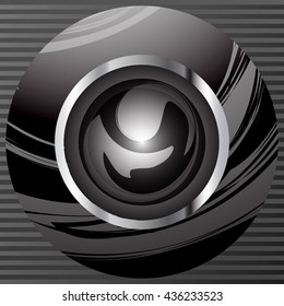 Banner Metal Vector