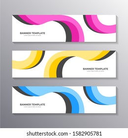Banner with minimal design, cool geometric business background, Applicable for Banners, Header, Footer, Advertising template