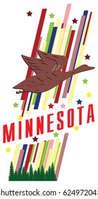 Banner Minnesota for the presentation of the southern US state.