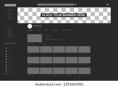 Banner Mockup, cover banner mockup, a
