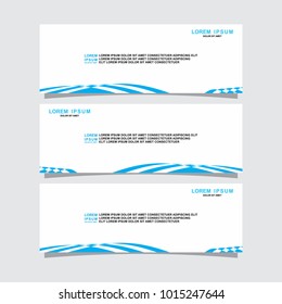 Banner Modern Template. Website Header Advertising background Design Vector