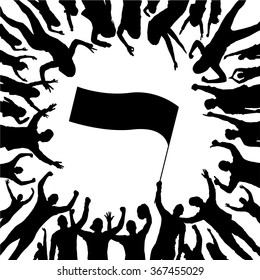 Banner for music concerts and sport championships