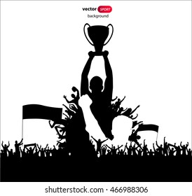 Banner for music concerts and sport championships
