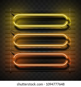 banner neon design