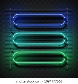 banner neon design