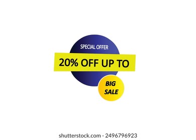    banner, new, discount, up to, 20  percent off, super offer, template. sticker final sale,  poster. special, offer, animation 
