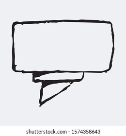 A banner on which you can write a message, a call.
