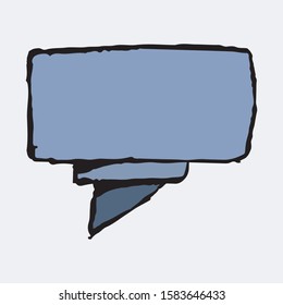 A banner on which you can write a message, a call.