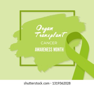 Banner with Organ Transplant