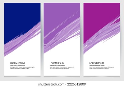 banner pastel purple, colorfull, design, brush Modern abstract covers set. Cool gradient shapes. Usable for banner, cover, and web, cover header background for website design, Social Media, eps 10