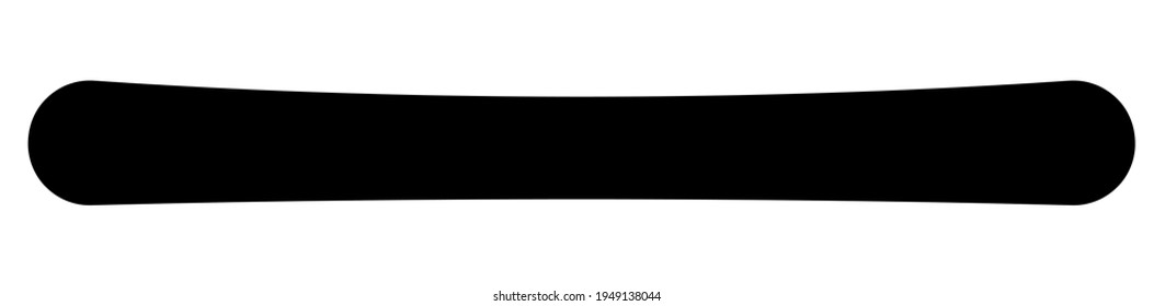 Banner, plaque or tag, label shape. Oblong, long rectangular banner, ribbon as promotion element