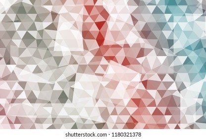 Banner of polygonal elements. Gradient triangles. Vector illustration. For design, presentations.