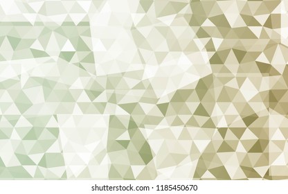 Banner of polygonal elements. Gradient triangles. Vector illustration. For design, presentations.