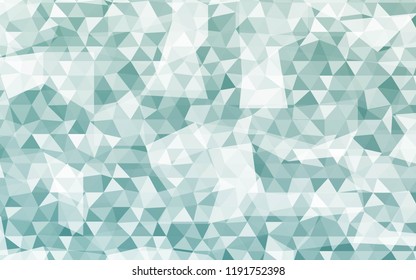 Banner of polygonal elements. Gradient triangles. Vector illustration. For design, presentations.