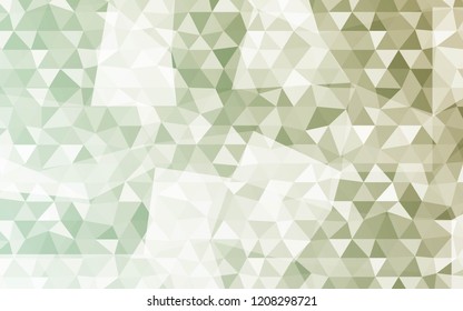 Banner of polygonal elements. Gradient triangles. Vector illustration. For design, presentations.