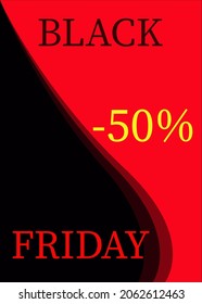 Cartel o afiche Viernes Negro