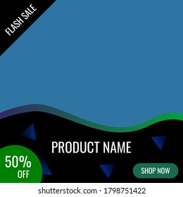 A banner for product flash sale