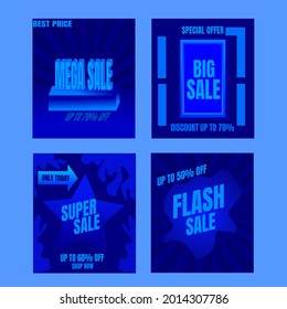 banner promotion template vector illustration