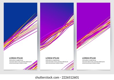 banner purple, colorfull, design, brush Modern abstract covers set. Cool gradient shapes. Usable for banner, cover, and web, cover header background for website design, Social Media, eps 10