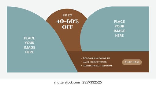 Banner push notification template vector file multipurpose editable media social media design website banners offer discount sale