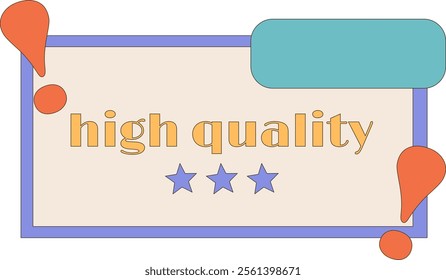 banner, quality, top quality, advertising, marketing, announcement, retro banner