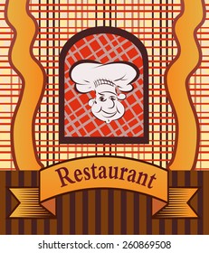 Banner for restaurant and cafe