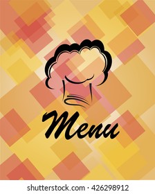 Banner for restaurant and cafe