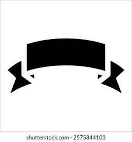 Banner Ribbon Icon Element For Design