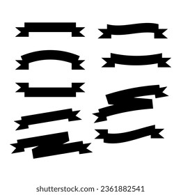 Banner Ribbon Label Emblem Decoration Element
