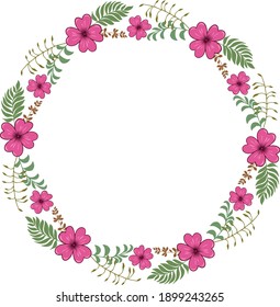 Banner for sale Frame with flowers Flyer for March 8 with the decor of floral. Invitations with frame and flower for offer and discount. Vector.