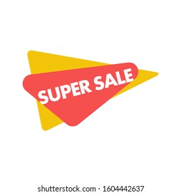 Banner sale graphic design template vector isolated