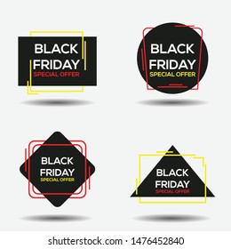 banner sale simple design. vector illustration