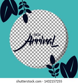 Banner Sale Transparent Background For Ad Promotion Product or Brand