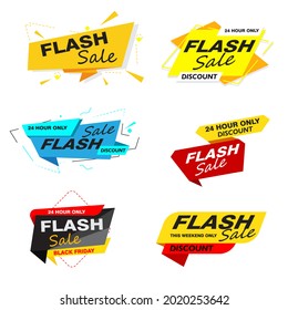 Banner Sale vector icon illustration design template